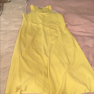 Calvin Klein Sunny Yellow Midi Dress